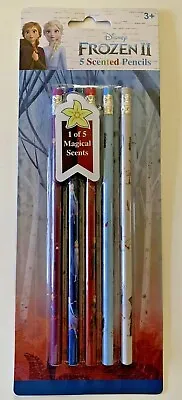 Disney Frozen II One Package Of 5 Magical Scent Scented #2 Pencils New N Package • $4.99