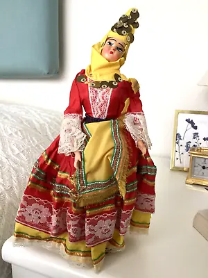 Vintage Doll In National Costume • £3