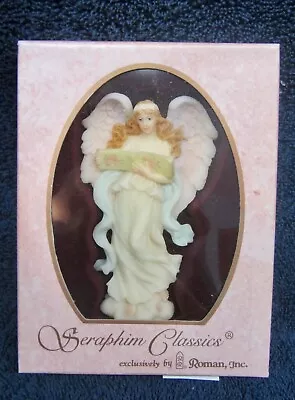 1997 Seraphim Classics MELODY HEAVENS SONG ANGEL Ornament Roman Box 78130 • $9.99