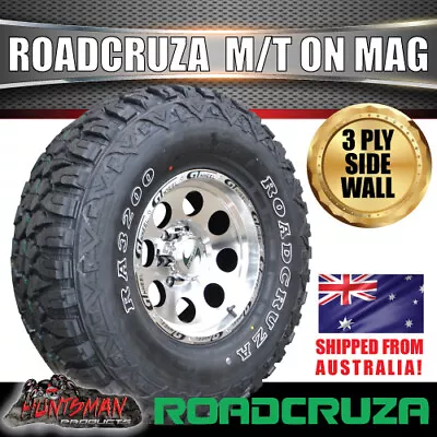 15x8 GT Alloy Mag Wheel 6/139.7 PCD & 32X11.5R15 Roadcruza Mud Tyre 32 11.5 15 • $363