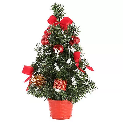 30CM Small Christmas Tree Ornaments Desktop Craft Christmas Tree Decorations • $9.83