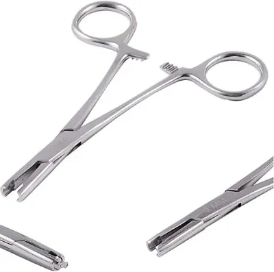 Micro Dermal Anchor Tube Insertion Hemostat Forceps Body Piercing Tool Supplies • $8.70