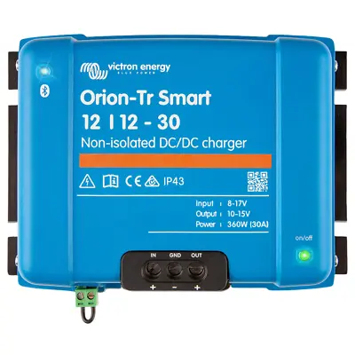 Orion-tr Smart 12/12-30a Non-isolated Dc-dc Charger • $377