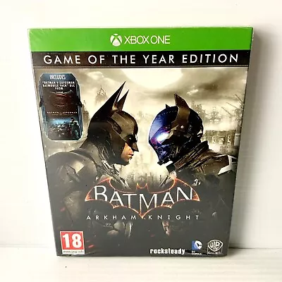 Batman: Arkham Knight Game Of The Year - Steelbook - Xbox One - Brand New Sealed • $69.88