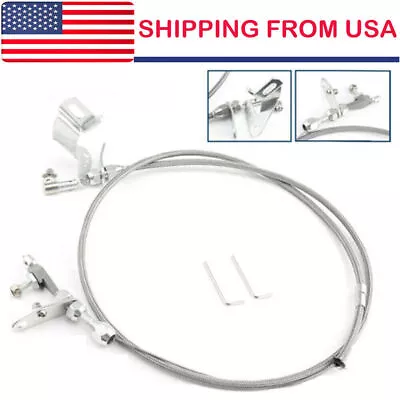 (1) 727 Stainless Braided Kickdown Cable Detent Mopar Transmission For Chrysler! • $20.10