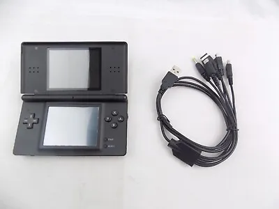 Nintendo DS Lite (Onyx Black) Console Handheld With Charger And Stylus • $99.90