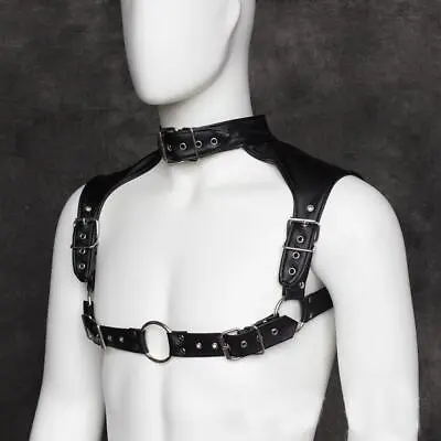 Male Collared Shoulder Chest Harness • £19.99