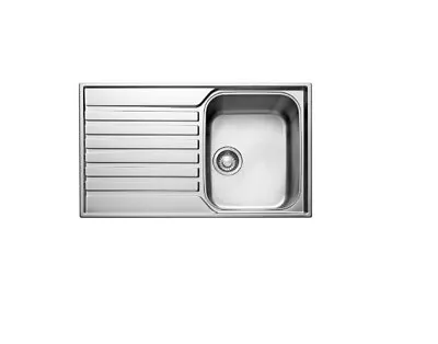 £84.95 • Buy Franke Ascona Polished Stainless Steel 1 Bowl Sink & Drainer SO9 101.0435.552