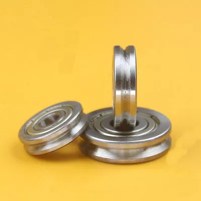 $3.71 • Buy 1Pcs V-groove Roller Bearings A603ZZ A806 A1001 A1002 A1500 High Quality