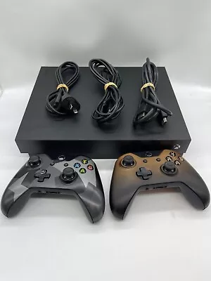 $349 • Buy Xbox One X Console 1787 1tb + 2 Controllers