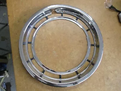 Rare Holden Hk Ht Hg 14  Inch Wheel Rim Chrome Dress Trim Ring Premier Kingswood • $149.99