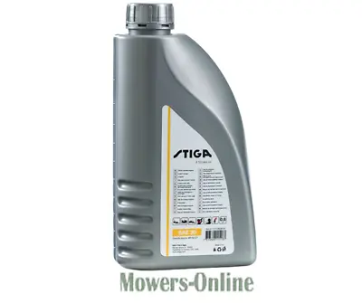 Stiga Mountfield 600ml SAE 30 Engine Oil Lawnmower Garden Tractor • £11.33