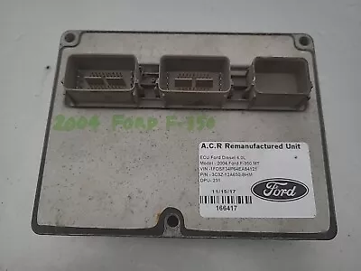 2004 Ford F250 F350 F450 6.0 DIESEL ENGINE COMPUTER ECM PCM ECU 3C3Z-12A650-BFM  • $350