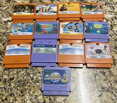 Lot Of 13 VTech V Smile Learning System Game Cartridges • $39.99