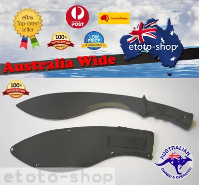 Hunting Camping Survival Kukri Machete Knife & Sheath Sydney Stock • $48