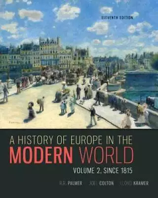 A History Of Europe In The Modern World Volume 2 - Paperback - GOOD • $164.99