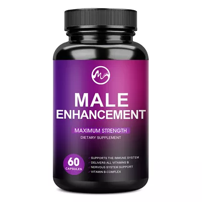 60 Pills Best Male Enhancement Capsulesenlarger BiggerLongerGrowthThicker • $11.20