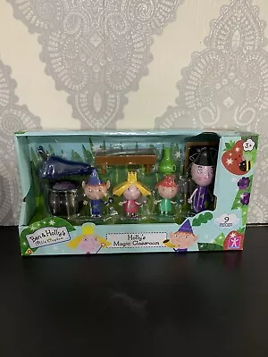 £10.99 • Buy New: Ben & Holly's Magic Classroom Playset Toy Inc 9 Pieces Character Figure Set