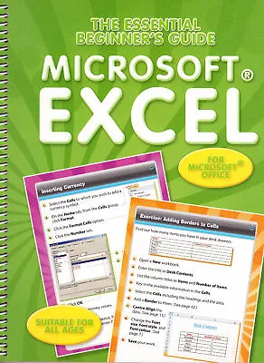 Beginner's Guide To Microsoft Excel Computer Learning Work Educational Book • £6.99