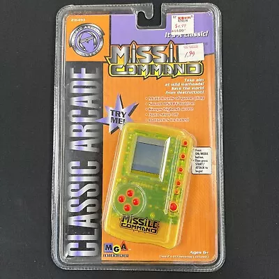 🔥1998 MGA Entertainment Missile Command Handheld Classic Arcade Game SEALED 🔥 • $13.95