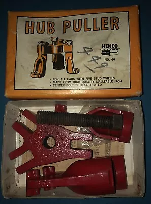 Henco Hub Puller No 66 Vintage • $89.99