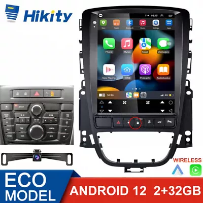 9.7 Android 12 CarPlay Radio Stereo GPS Navi For Vauxhall Opel Astra J ECO Model • £178.99