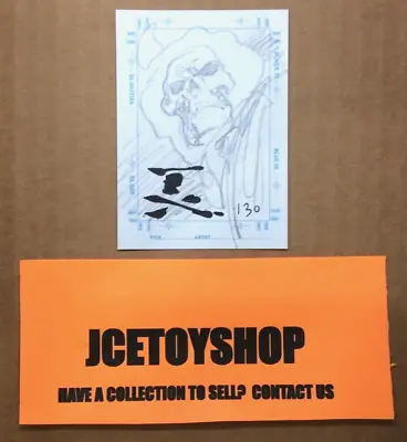 98 Skybox Marvel Creators Collection Sketchagraph - Ghost Rider Mark Texiera • $499.99