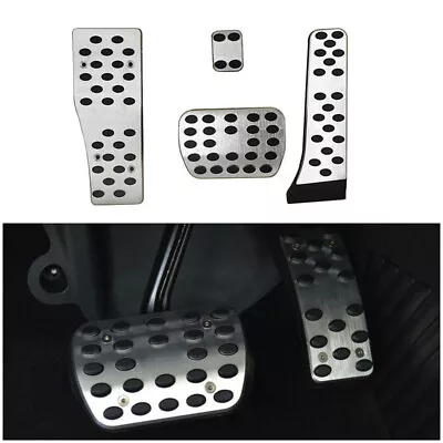 AMG Alloy Pedal Covers Fit For Mercedes Benz A E C S GLK CLK SL W203 204 212 Set • $37.79