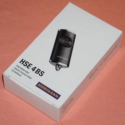 £49.79 • Buy Hörmann HSE 4 BS Black Style  === ORIGINAL ===  4 CH Transmitter