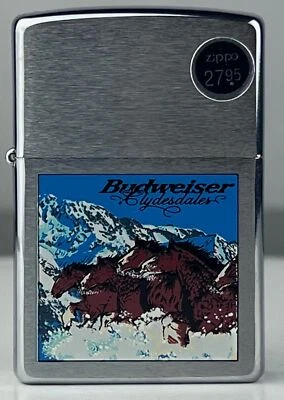 $69.95 • Buy Zippo 200AB.619 Budweiser Clydesdales