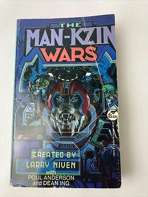 The Man-Kzin Wars Larry Niven Poul Anderson Dean Ing- Paperback Good- Sci-fi • $2.72
