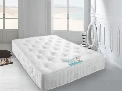 £44.95 • Buy Luxury Coolblue Quilted Memory Foam Mattress - 3ft 4ft6 DOUBLE 5ft King Mattress