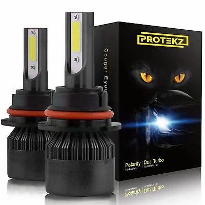 Protekz H11 LED Headlight Bulbs Kit H8 H9 800W 120000LM Plug&Play 6500K CREE • $35.92