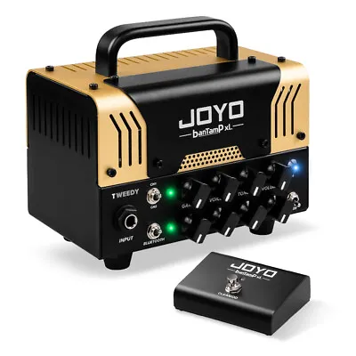 JOYO Mini Amp Guitar Amplifier Tube Head 20W 2 Channel Rock American Sounds • $161.49