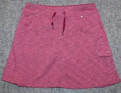 KUHL WOMEN'S MOVA SKORT W/ Liner Shorts Hiking Travel Orchid Pink Sz S Skirt • $16.19