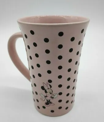Minnie Mouse Disney Store Exclusive Mug Cup Large 5  Tall Pink Rare • £9.95