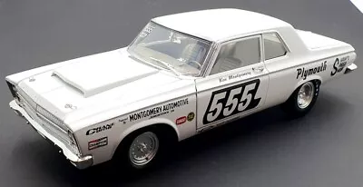 Acme 1/18 Scale A1806600 - 1968 Plymouth Belvedere Super Stock #555 • $224.11