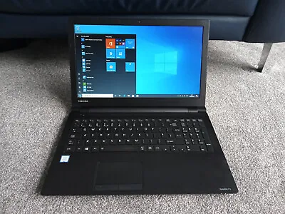 Cheap Laptop Toshiba Intel I3 - 6006u 8GB Ram 15  Screen 240GB Ssd Win 10 • £47