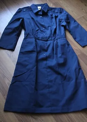 Vintage Uniflair Navy Blue Size 10 Nurse Uniform Dress ~ New Old Stock • $34.99