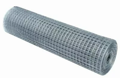 £44.99 • Buy Galvanised Welded Wire Mesh Garden Pet Dog Cat Bird Aviary Rabbit Hutch Fencing