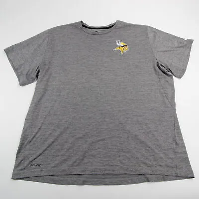 Minnesota Vikings Nike NFL On Field Short Sleeve Shirt Men's Gray Used • $19.33