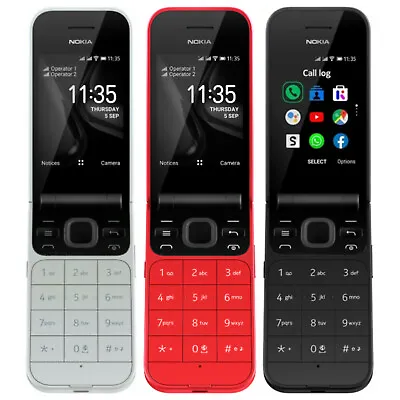 Nokia 2720 Flip 4GB New Dual SIM 28   Kaios Phone Smartphone Telephone Boxed • $89.09