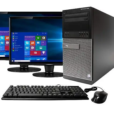 $275.47 • Buy Dell Optiplex Computer System I5 3.2ghz Up To 16gb Ram 2tb Drive 22  LCD Monitor