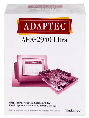 Adaptec Aha-2940 Ultra Scsi Pci Box • £106.80