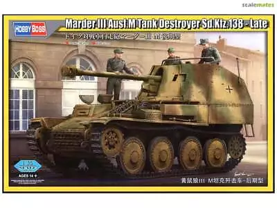 Hobby Boss S 80168 1:35 Sd.Kfz.138 Late Marder III Ausf.M Destroyer Tank Kit • $33.99