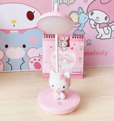 Sanrio Hello Kitty Desk Lamp Table Light Cute Small Desktop Night Light • £19.80