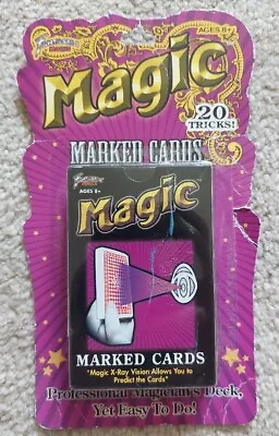 Fantasma Toys Inc. Magic Marked Card Deck X Ray Vision 2005 20 Tricks FREE S&H • $8.50