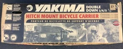 YAKIMA 2/4/5 BIKE CAR RACK W/1 1/4  RECEIVER HITCH RACK 2  ADAPTER And STRAPS • $127.50