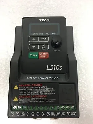 TECO L5 1HP 240V 3 PHASE INVERTER CONVERTER For MYFORD BOXFORD LATHE MILL DRILL • £275