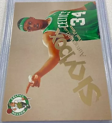 03-04 Paul Pierce Ud Sp Autographics Basketball Card • $0.99